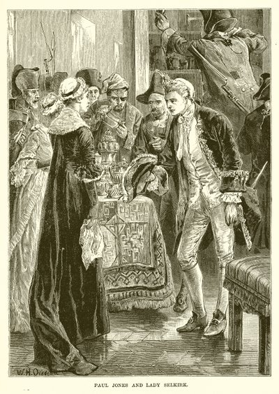 Paul Jones e Lady Selkirk de English School