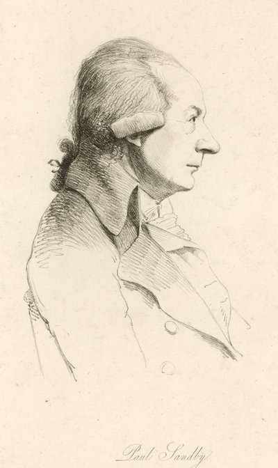 Paul Sandby, cartógrafo e pintor de English School