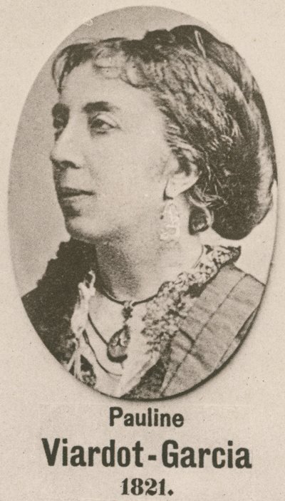 Pauline Viardot-Garcia (gravura) de English School