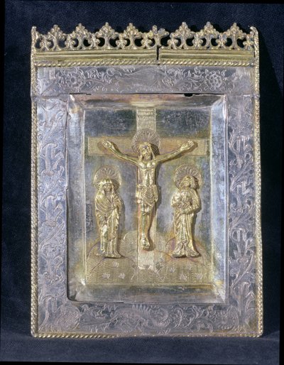 Pax, c.1500 (madeira dourada) de English School