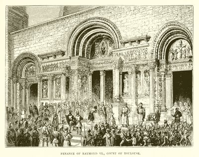Penitência de Raymond VI, conde de Toulouse de English School