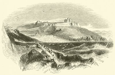 Castelo de Pendennis (gravura) de English School
