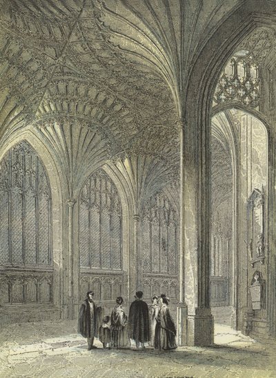 Catedral de Peterborough, a capela da senhora de English School