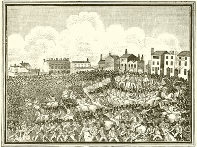 Massacre de Peterloo de English School