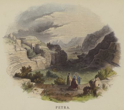 Petra (gravação a cores) de English School