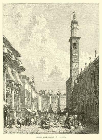 Piazza dei Signori em Vicenza de English School