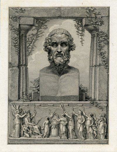 Pindar, Poeta Lírico Grego Antigo (c.522-c.433 BC) (gravação) de English School