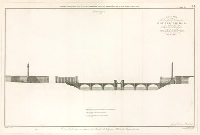 Plano para London Bridge capaz de deixar os navios passarem de English School