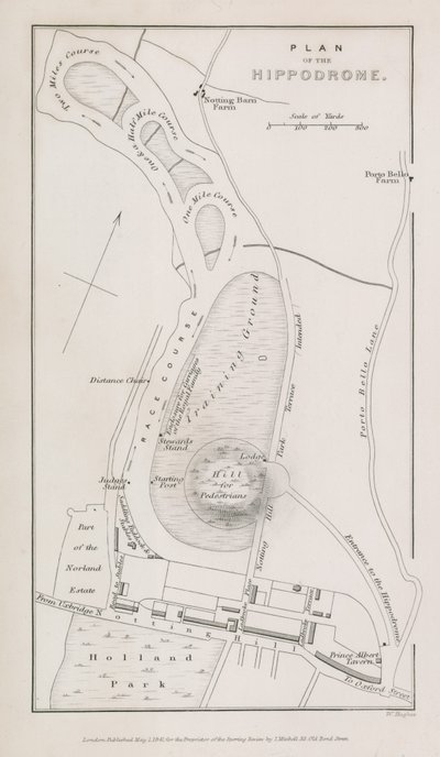 Plano do Hipódromo de English School