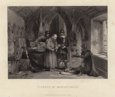 Pilhagem de mosteiros de English School