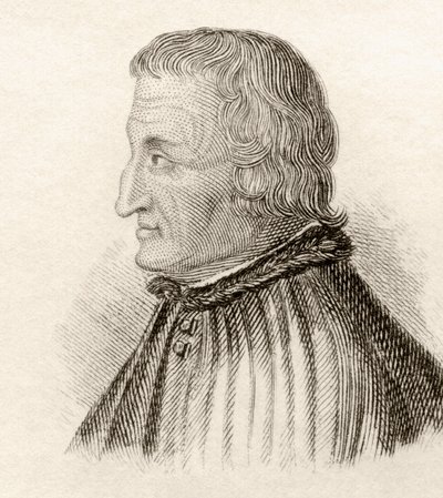 Polydore Vergil, do "Crabb&39;s Historical Dictionary", publicado em 1825 de English School