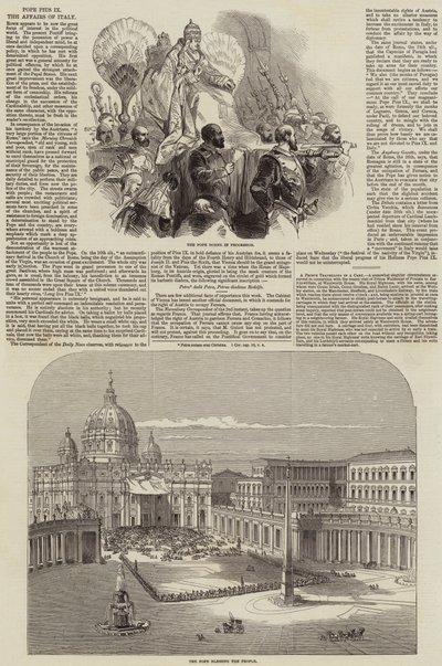 Papa Pio IX (gravura) de English School