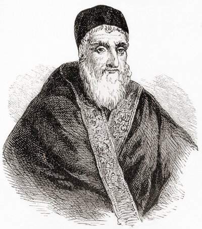 Papa Sisto V ou Xisto V, nascido Felice Peretti di Montalto, de Ward and Lock