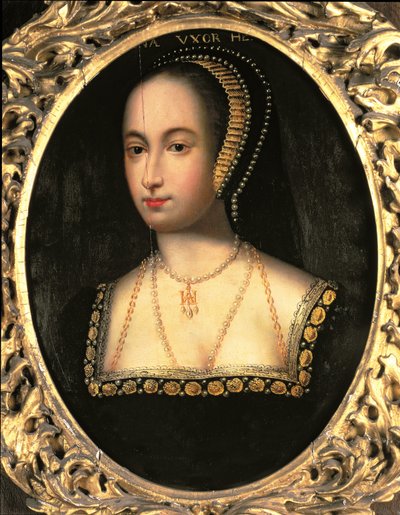 Retrato de Ana Bolena (c.1507-36), 1533 de English School