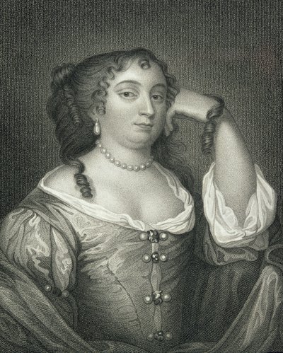 Retrato de Anne Hyde, Duquesa de York (1637-71), de &39;British Retratos Lodge&39;, 1823 de English School