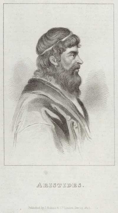 Retrato de Aristides de English School