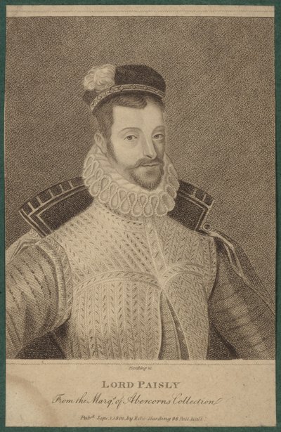 Retrato de Claud Hamilton, Lord Paisley de English School