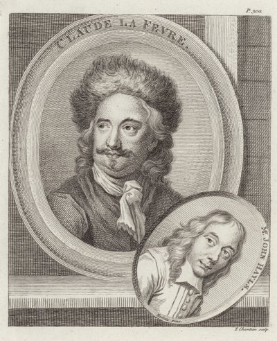 Retrato de Claude le Fevre e John Hayls de English School