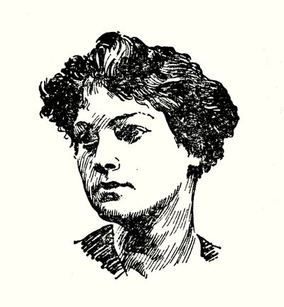Retrato de Dorothy Parker (litografia) de English School