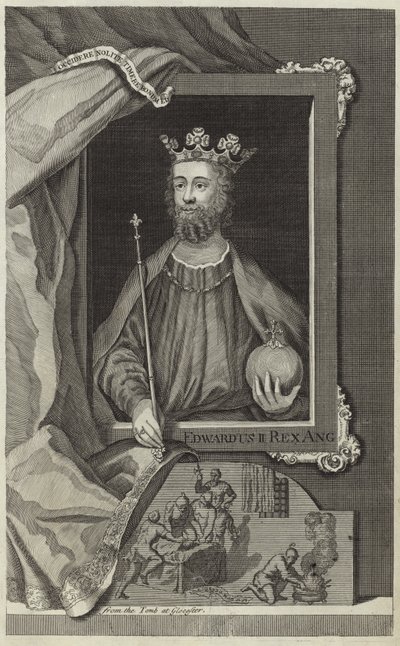 Retrato de Eduardo II da Inglaterra de English School