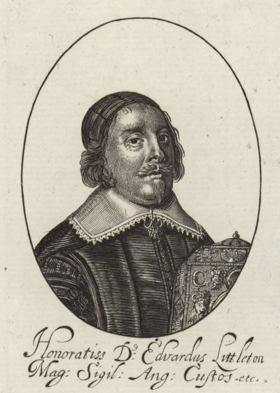 Retrato de Edward Littleton de English School