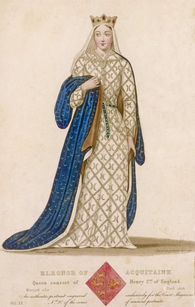 Retrato de Eleanor da Aquitânia de English School