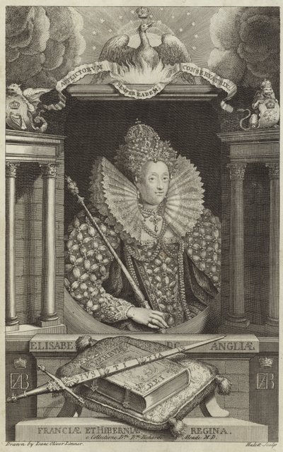 Retrato de Elizabeth I da Inglaterra de English School