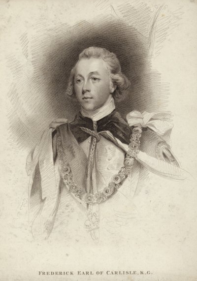 Retrato de Frederick Howard, 5º Conde de Carlisle de English School