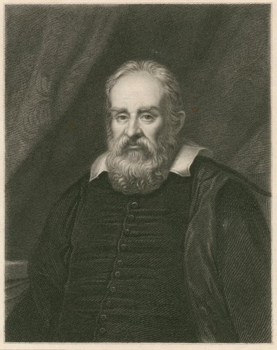 Retrato de Galileu Galilei de English School