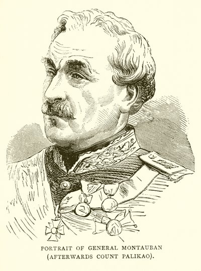 Retrato do general Montauban de English School