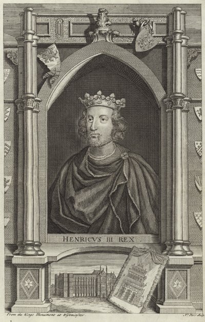 Retrato de Henrique III da Inglaterra de English School