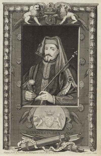 Retrato de Henrique IV da Inglaterra de English School