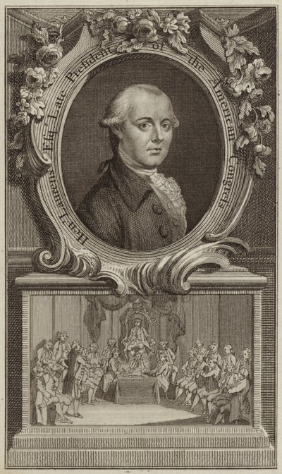 Retrato de Henry Laurens de English School