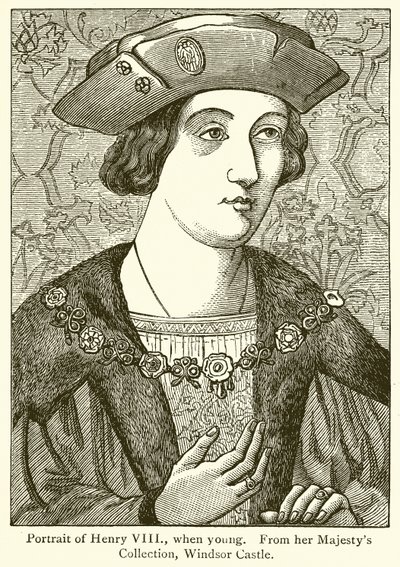 Retrato de Henrique VIII, quando Jovem de English School
