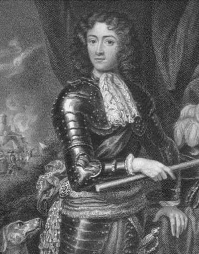 Retrato de James Scott (1649-85) Duque de Monmouth, de &39;British Retratos Lodge&39;, 1823 de English School