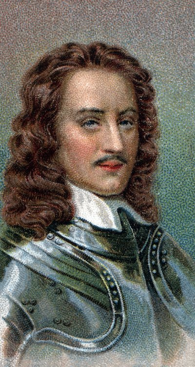 Retrato de John Hampden de English School
