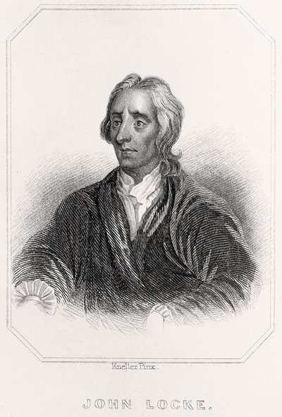 Retrato de John Locke, 1835 de English School