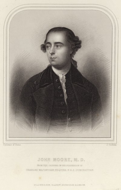 Retrato de John Moore de English School