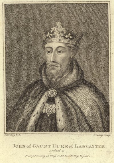 Retrato de John de Gaunt, Duque de Lancaster de English School