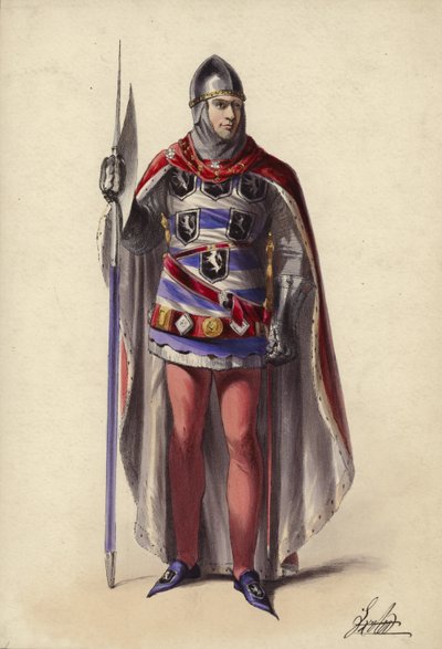 Retrato do rei Edward II da Inglaterra de English School