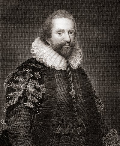 Retrato de Lionel Cranfield, de Lodges British Portraits, 1823 de English School