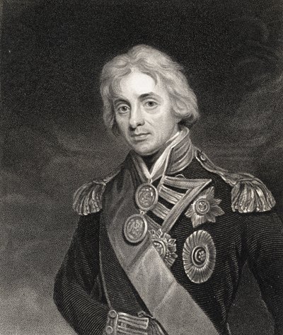 Retrato do Senhor Horatio Nelson (1758-1805) de English School