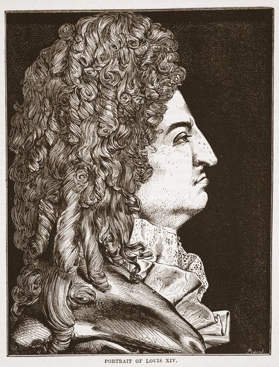 Retrato de Louis XIV de English School
