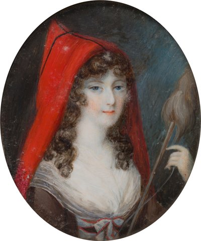 Retrato de Lucy Byng, 1ª Condessa de Bradford (1766-1844), c.1786-1844 (óleo sobre tela) de English School