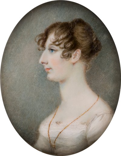 Retrato de Lucy, a Hon Mrs Whitmore, mais tarde Lady Lucy Whitmore (1792-1840), c.1810-40 (óleo sobre tela) de English School