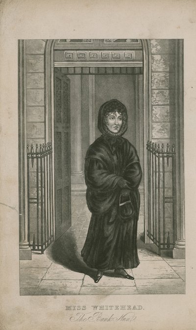 Retrato da senhorita Whitehead de English School