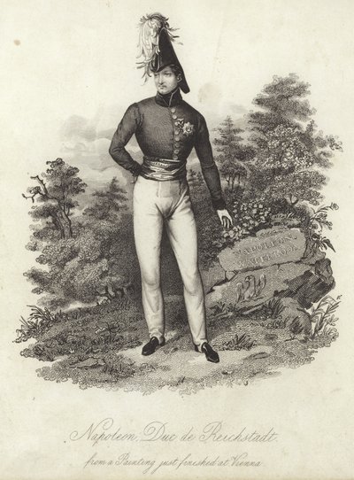 Retrato de Napoleão II de English School