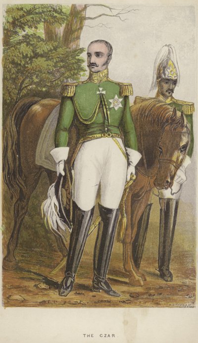 Retrato de Nicolau I da Rússia de English School