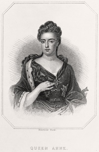 Retrato da rainha Anne, 1835 de English School