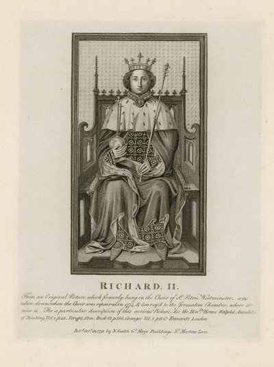 Retrato de richard ii de English School